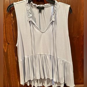 JCrew light blue tank - size L